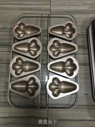胡萝卜蛋糕的做法步骤:9