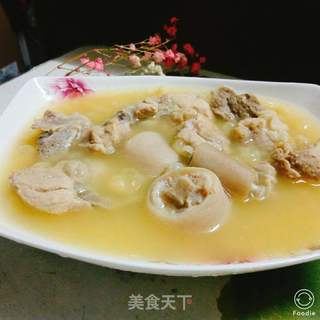 干豌豆炖猪尾汤的做法步骤:6