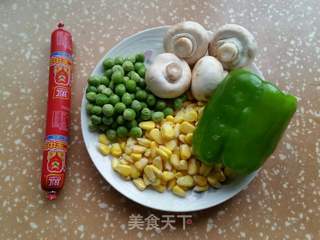 鸡肉田园披萨的做法步骤:4