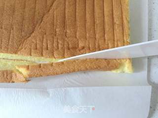 橙香蛋糕卷的做法步骤:17