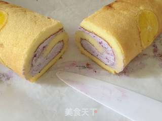 橙香蛋糕卷的做法步骤:19