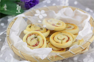 葱油培根饼的做法步骤:10