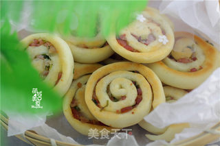 葱油培根饼的做法步骤:11