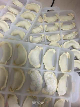 荠菜鲜肉水饺?的做法步骤:6