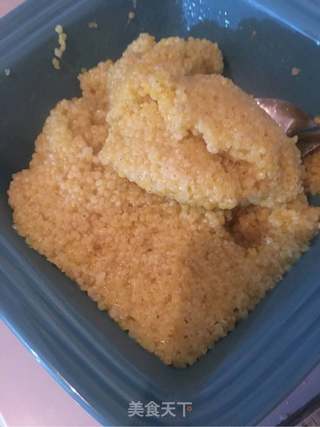 黄糯米凉糕的做法步骤:3
