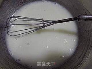 8寸方形戚风蛋糕的做法步骤:4