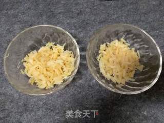 黄金瑶柱芙蓉炒饭的做法步骤:8