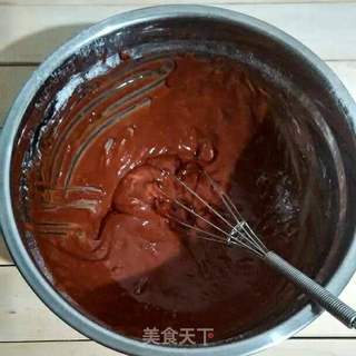 红丝绒蛋糕卷的做法步骤:4