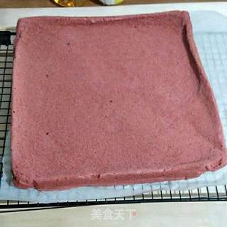 红丝绒蛋糕卷的做法步骤:9