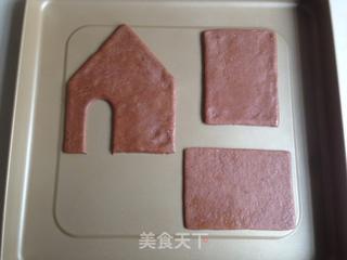 “烤箱美食”圣诞姜饼屋的做法步骤:6