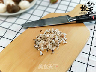 鳗鱼芝士双菇盏的做法步骤:2
