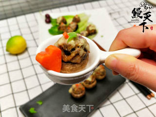 鳗鱼芝士双菇盏的做法步骤:11