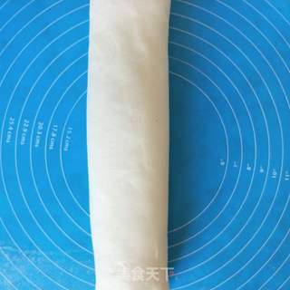 奶香芝麻大饼的做法步骤:4