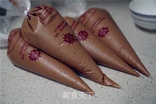 可可核桃蛋糕杯的做法步骤:8
