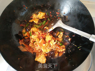 鱼香鸡蛋的做法步骤:10