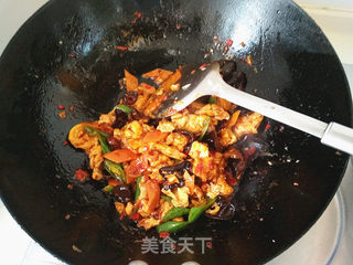 鱼香鸡蛋的做法步骤:11
