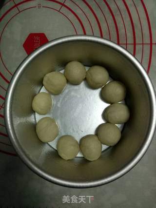 #烤箱美食#~松软牛奶面包的做法步骤:9
