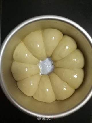 #烤箱美食#~松软牛奶面包的做法步骤:12