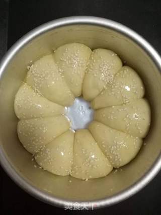 #烤箱美食#~松软牛奶面包的做法步骤:11