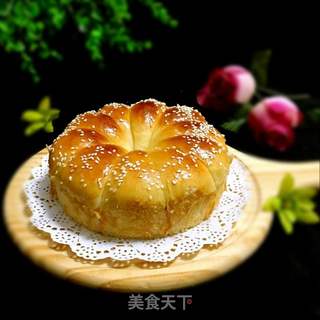 #烤箱美食#~松软牛奶面包的做法步骤:17