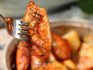 迷迭香烤土豆鸡翅的做法步骤:11