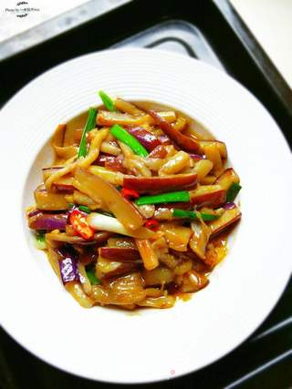 鱼香茄子的做法步骤:12