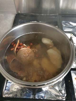 陈皮百合雪梨糖水的做法步骤:6