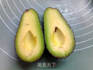#烤箱美食#葡萄干牛油果马芬的做法步骤:2