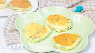 蔬菜软松饼的做法步骤:13