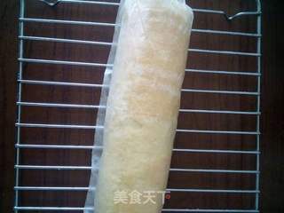 圣诞劈柴蛋糕(树根蛋糕)的做法步骤:7