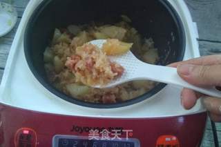 土豆腊肠焖饭的做法步骤:11