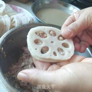 炸藕盒的做法步骤:10