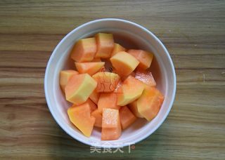 栗子瘦肉木瓜汤的做法步骤:5