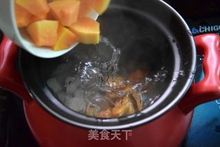 栗子瘦肉木瓜汤的做法步骤:6
