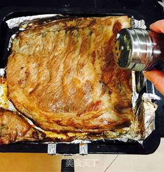 烤箱美食之烤排骨的做法步骤:8