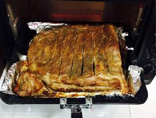 烤箱美食之烤排骨的做法步骤:10