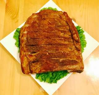 烤箱美食之烤排骨的做法步骤:11