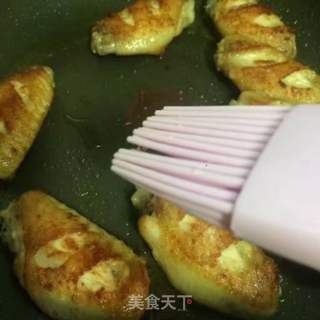 蜜汁煎鸡翅的做法步骤:14