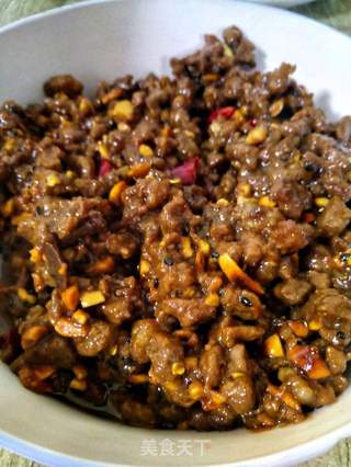 家常牛肉酱的做法步骤:9