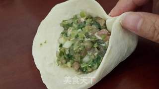 芹菜鲜肉麦穗包的做法步骤:6