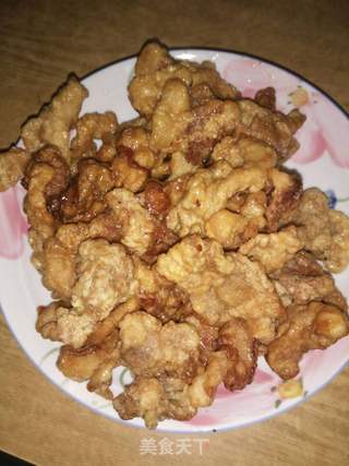 锅包肉的做法步骤:12