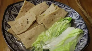肉饼浸快菜的做法步骤:8