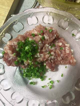 蔬菜汁饺子的做法步骤:6