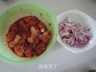 鸡公煲的做法步骤:3