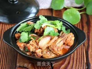 鸡公煲的做法步骤:10