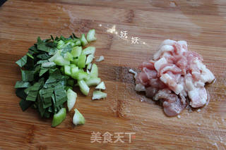 肉片疙瘩汤的做法步骤:3