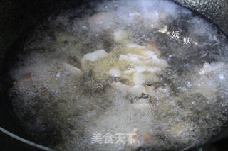 肉片疙瘩汤的做法步骤:7