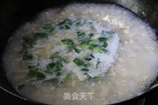 肉片疙瘩汤的做法步骤:9
