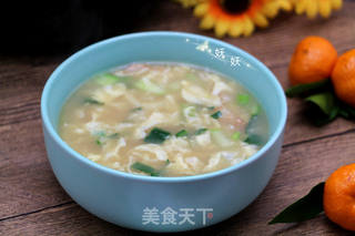 肉片疙瘩汤的做法步骤:13