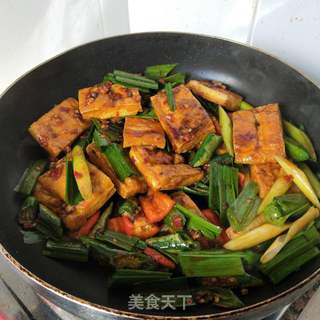 回锅豆腐的做法步骤:13